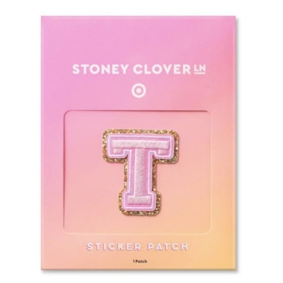 Stoney Clover T letter patch - Picture 1 of 5